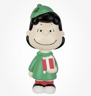 Snoopy Peanuts Lucy Christmas Blow Mold 22 in NEW Viral Indoor Outdoor